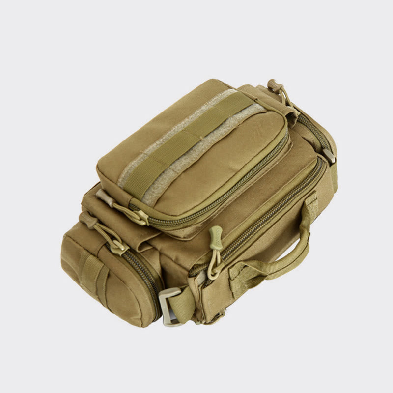 Multi-Purpose Outdoor Waist Bag for Men – Large Crossbody Shoulder Bag for Riding and Daily Use