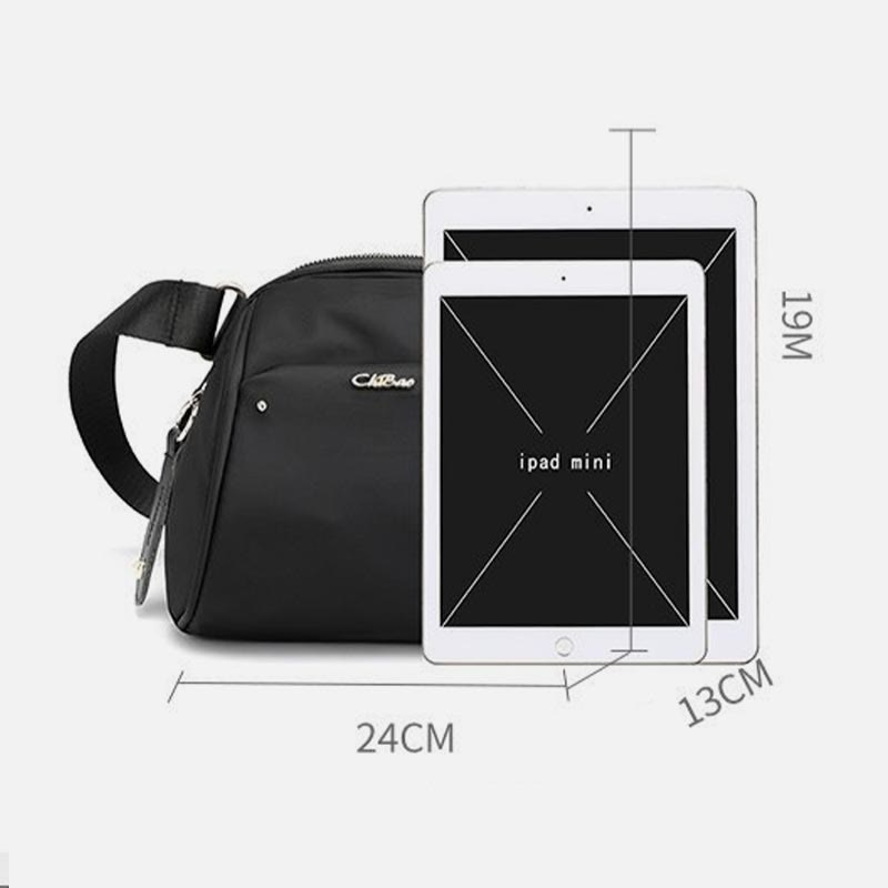 Simple Crossbody Bag for Women – Large Capacity Nylon Outing Bag for Daily Use & Shopping - VOTVO
