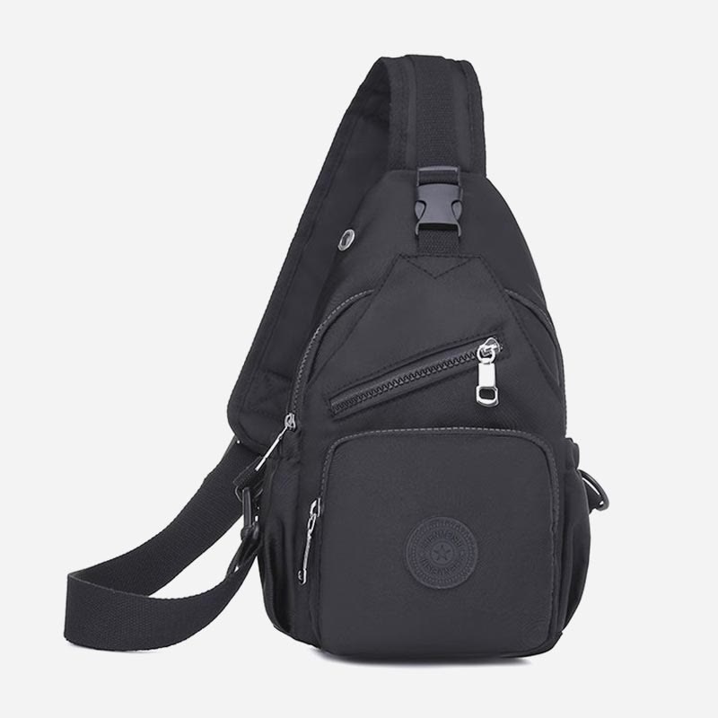 Sling Bag for Women | Multi-Pocket Waterproof Canvas Daily Shopping Backpack