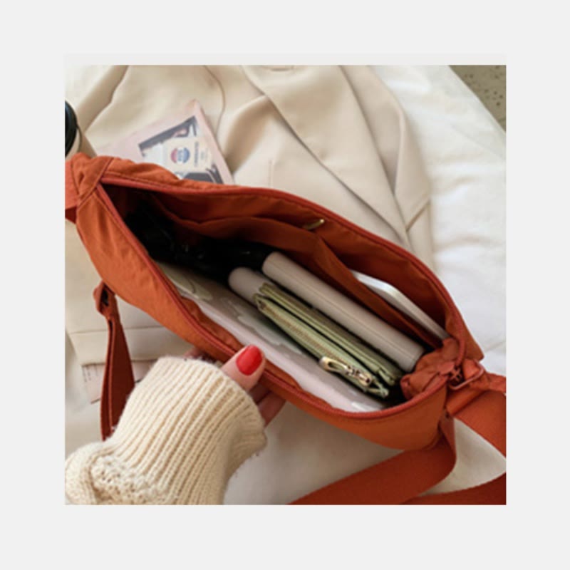 Nylon Dumpling Crossbody Bag for Women – Stylish Shopping Shoulder Bag - VOTVO