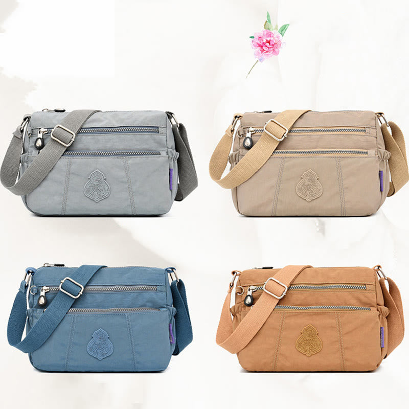 Urban Casual Crossbody Bag for Women – Lightweight Nylon Cloth Mother Bag