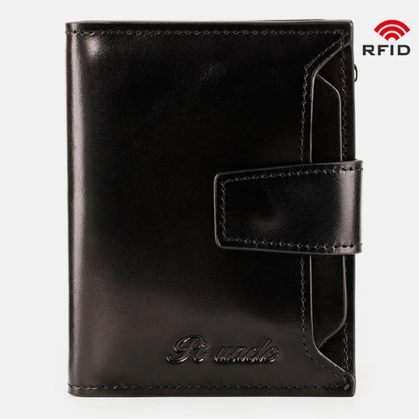 RFID Large Capacity Genuine Leather Multi - Card Wallet – Secure, Stylish, and Practical - VOTVO