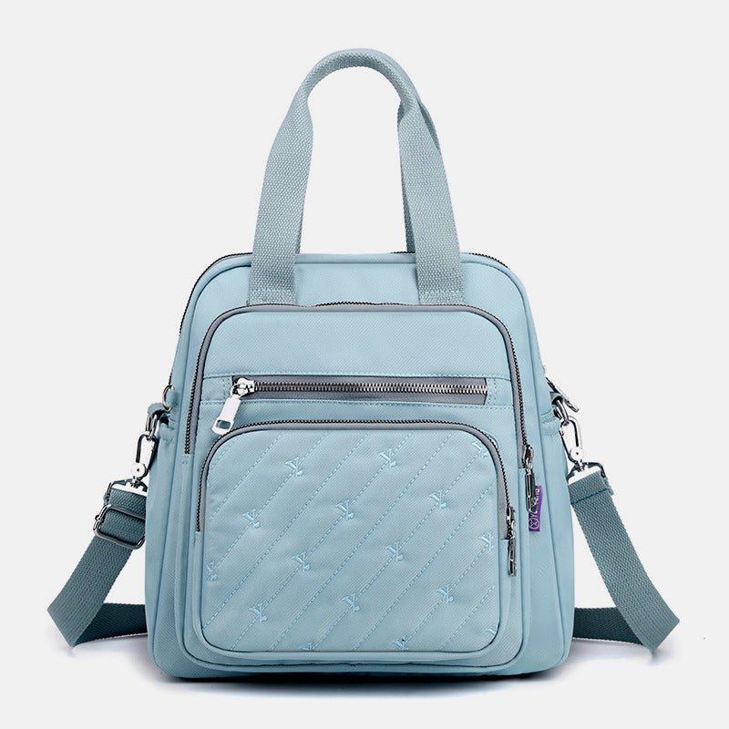 Multifunctional Lightweight Embossing Handbag – Crossbody & Backpack - VOTVO