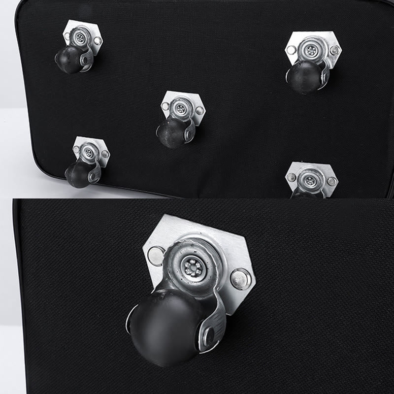 Borsa a tracolla multifunzionale con ruote e grande capacità per i viaggi – Borsa a tracolla versatile in nylon