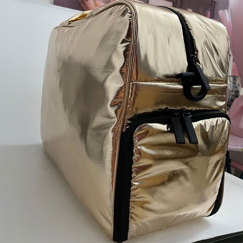 Large Capacity Duffel Bag for Women – Travel Polyester Storage Bag