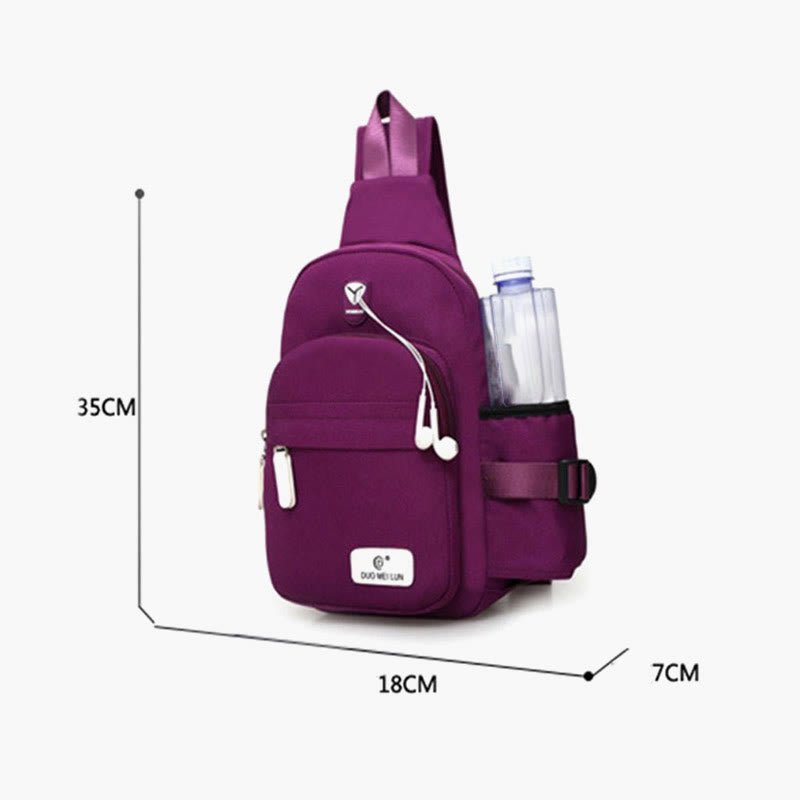 Sling Bag For Women Outdoor Sports Riding Crossbody Chest Bag - VOTVO