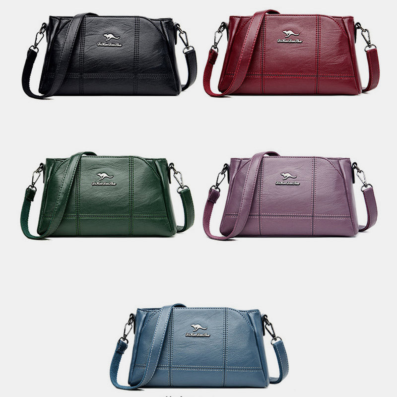 Crossbody Bag for Women – PU Leather Shoulder Handbag with Adjustable Strap