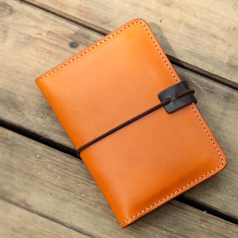Real Leather Multifunctional Vintage Passport Holder & Card Case