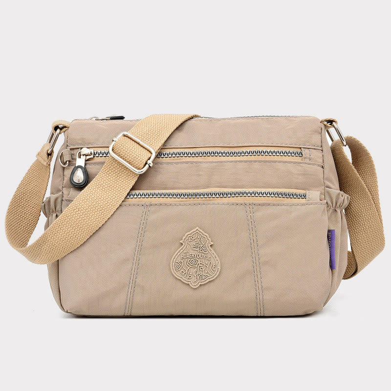 Urban Casual Crossbody Bag for Women – Lightweight Nylon Cloth Mother Bag