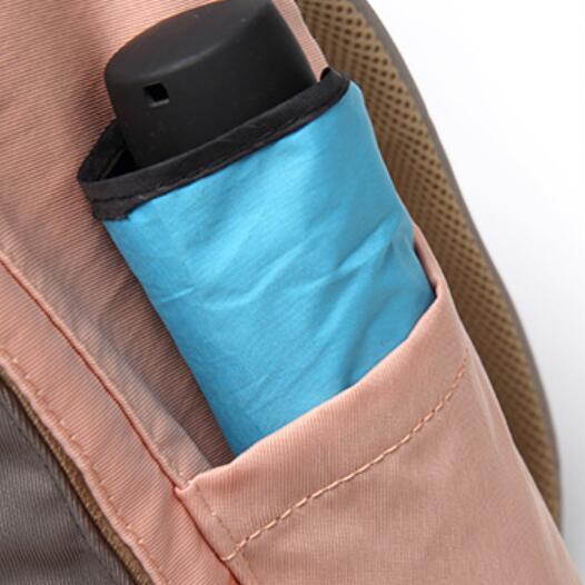 Large Capacity Colorblock Waterproof Backpack – School & Travel Laptop Bag