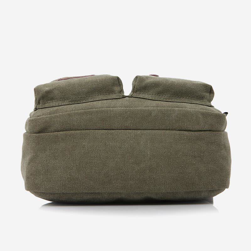 Borsa a tracolla in tela retrò da uomo - Borsa a tracolla casual