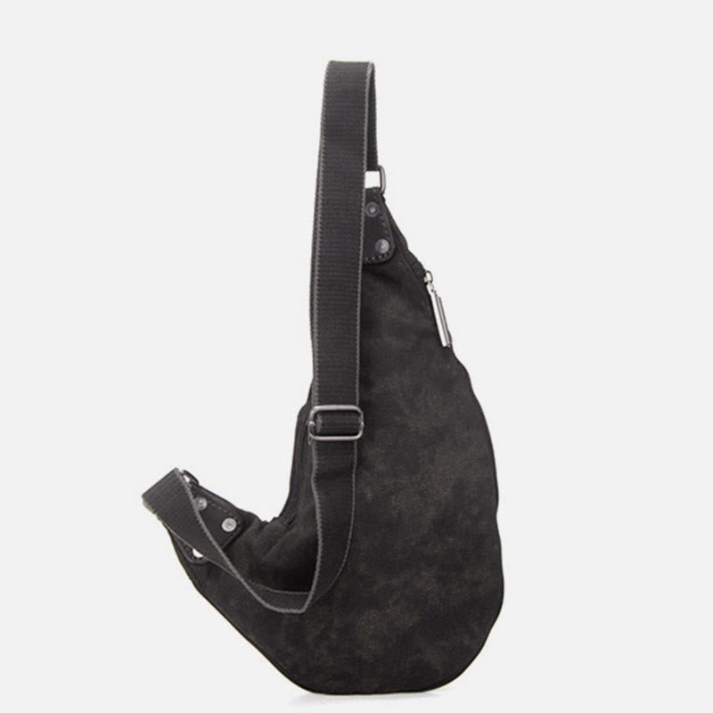 Multifunctional Canvas Chest Bag for Men – Leisure Crossbody Riding Bag - VOTVO