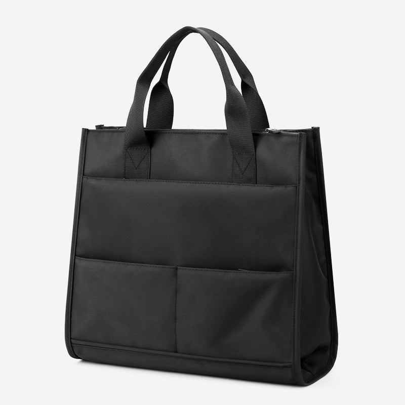 Unisex Lightweight Multi-Pocket Waterproof Tote Bag – Ideal for Daily Use, Travel & Business