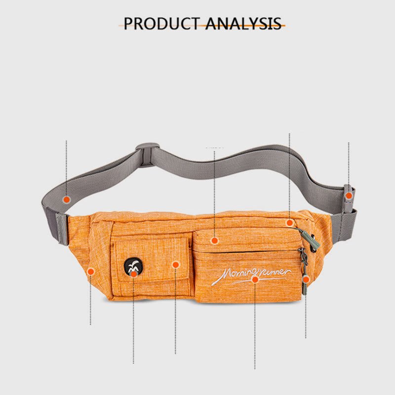 Multifunctional Waist Bag for Women – Outdoor Sports Mountaineering Crossbody Bag - VOTVO