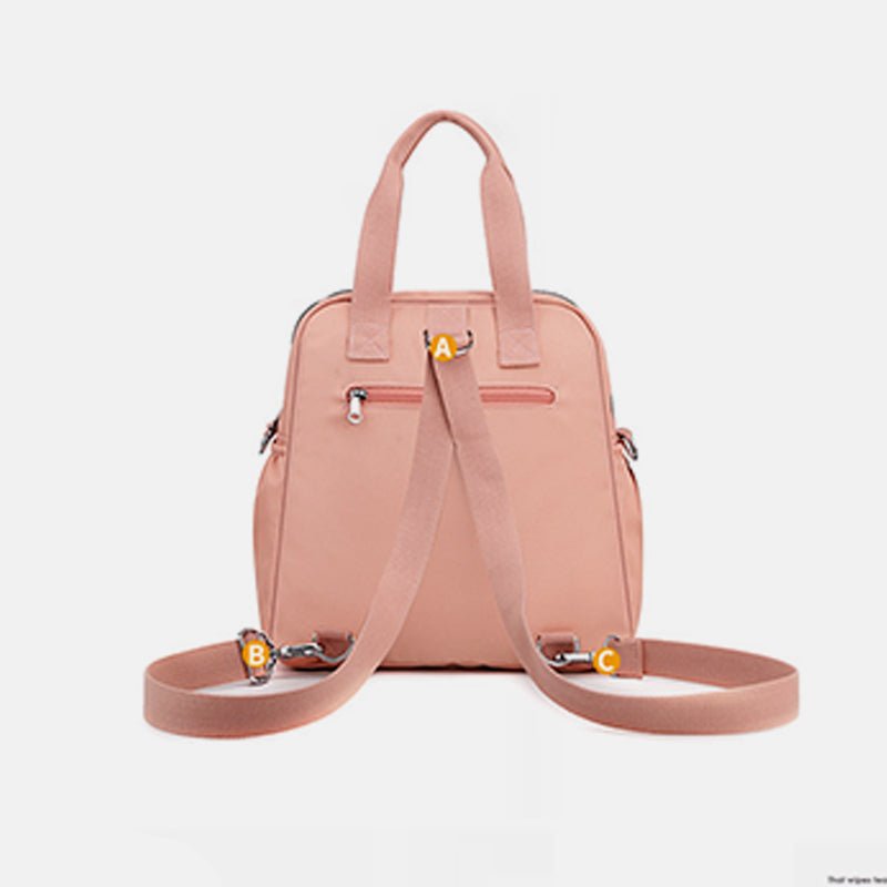 Multifunctional Lightweight Embossing Handbag – Crossbody & Backpack - VOTVO