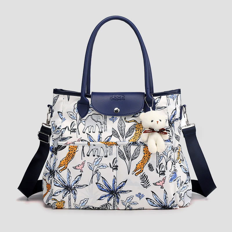 Tote Bag For Women Multi-Pocket Large Capacity Portable Mommy Bag