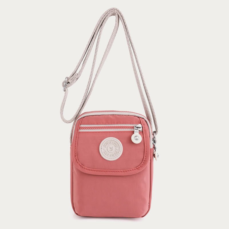 Mini Crossbody Bag – Waterproof Nylon Simple Solid Color Shopping Bag - VOTVO