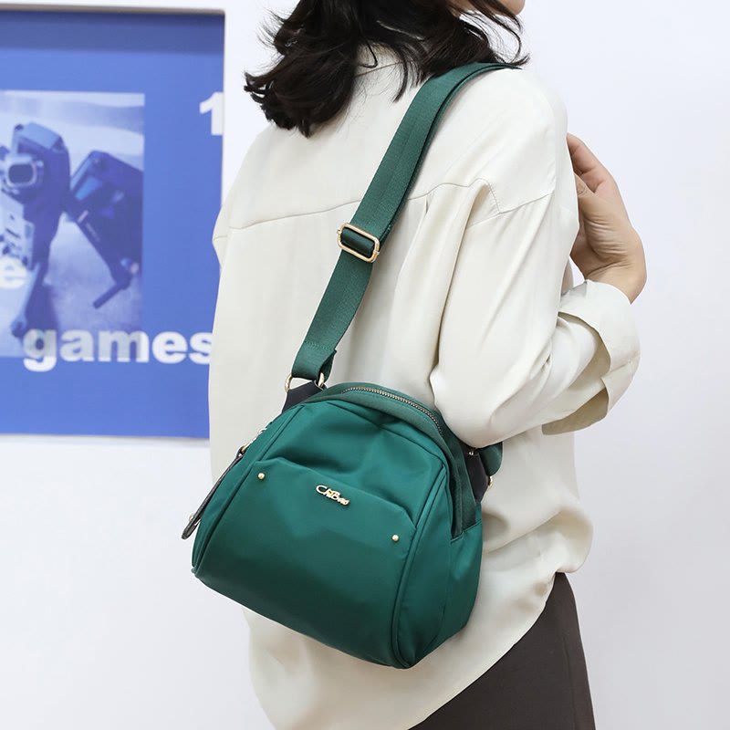 Simple Crossbody Bag for Women – Large Capacity Nylon Outing Bag for Daily Use & Shopping - VOTVO