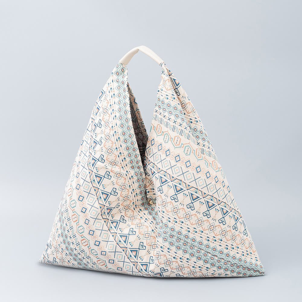 Triangle Underarm Bag for Women - Classic Canvas Shoulder Bag - VOTVO