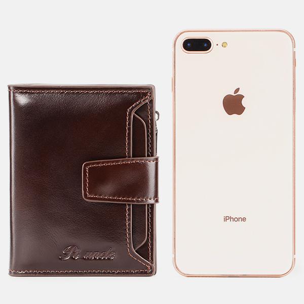 RFID Large Capacity Genuine Leather Multi - Card Wallet – Secure, Stylish, and Practical - VOTVO