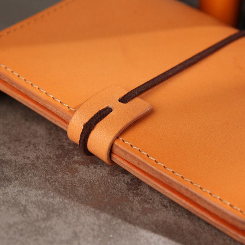 Real Leather Multifunctional Vintage Passport Holder & Card Case