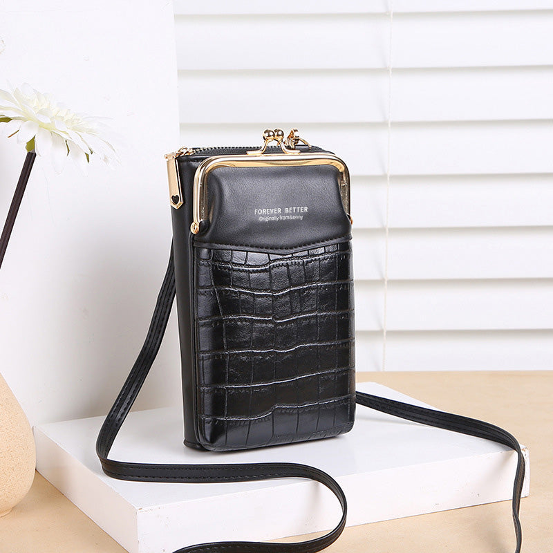 Small Crossbody Cell Phone Purse – Mini Shoulder Bag & Wallet for Women