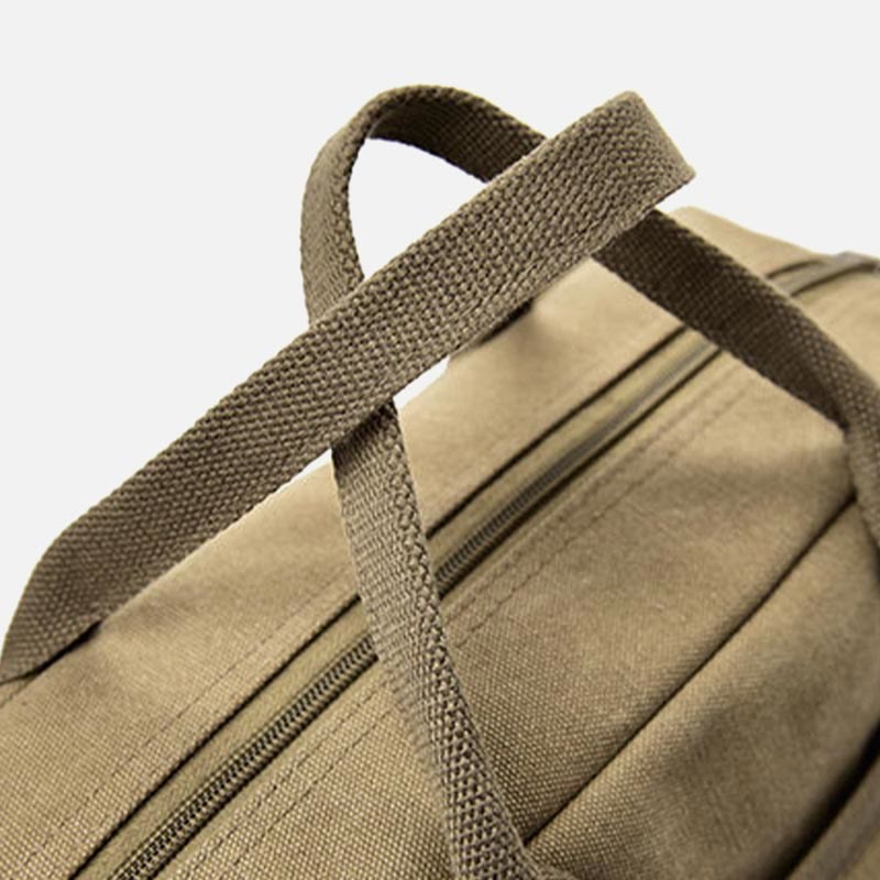 Messenger Bag for Men – Casual Canvas Multi-Pocket Crossbody Bag with Adjustable Strap