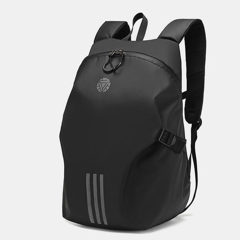 Large Capacity Waterproof Motorcycle Helmet Backpack – Reflective Riding Gear for Men
