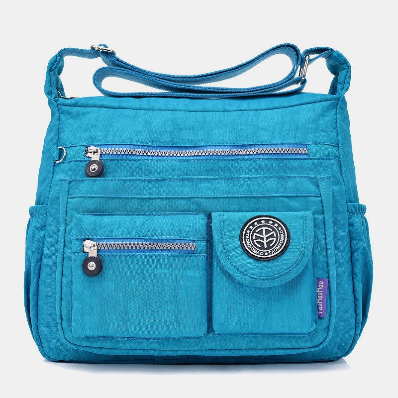 Large Capacity Waterproof Casual Crossbody Bag for Women – Multi-Pocket & Adjustable Strap