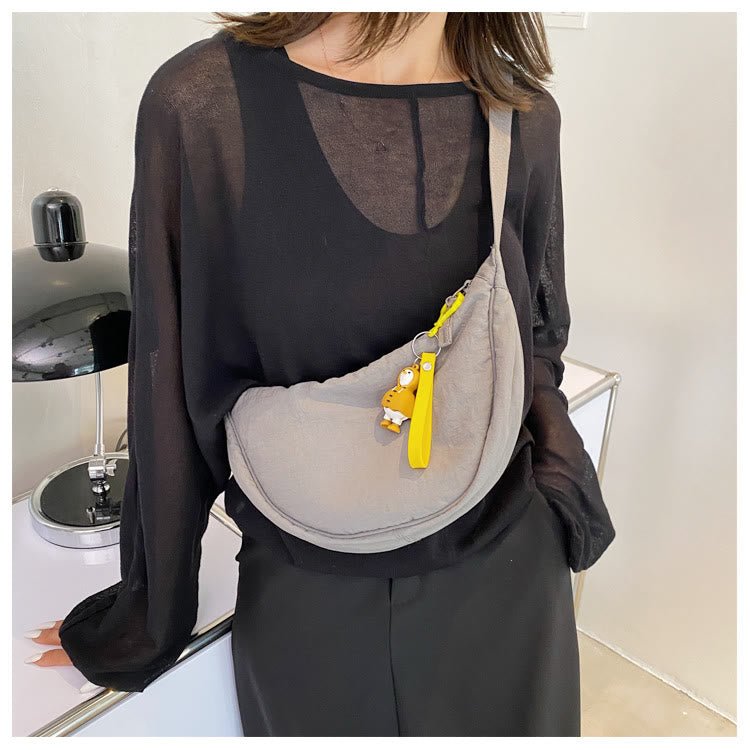 Nylon Dumpling Crossbody Bag for Women – Stylish Shopping Shoulder Bag - VOTVO