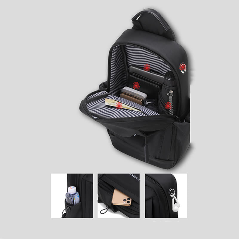 Sling Bag for Men – Large Capacity Travel & Daily Chest Bag