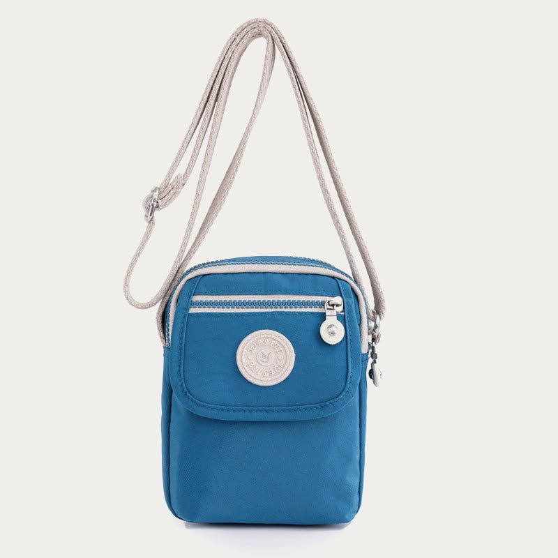 Mini Crossbody Bag – Waterproof Nylon Simple Solid Color Shopping Bag - VOTVO