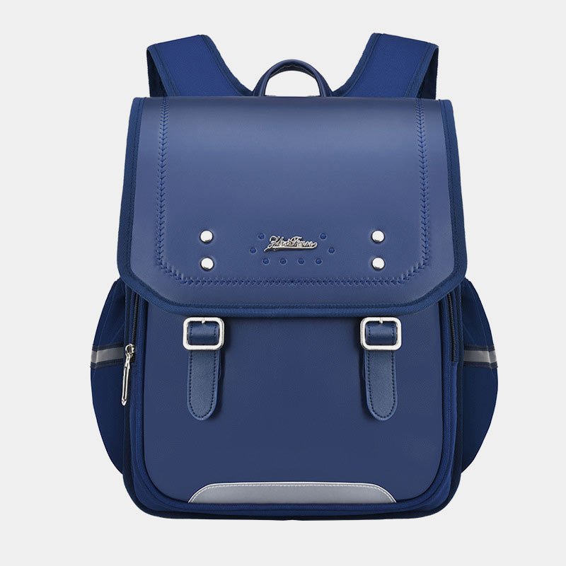 Reflective Girls & Boys School Backpack – Waterproof Faux Leather Kids Bookbag - VOTVO