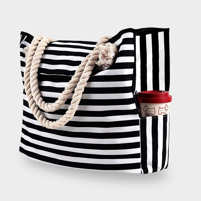 Summer Beach Bag for Women | Printing Canvas Large Capacity Handbag