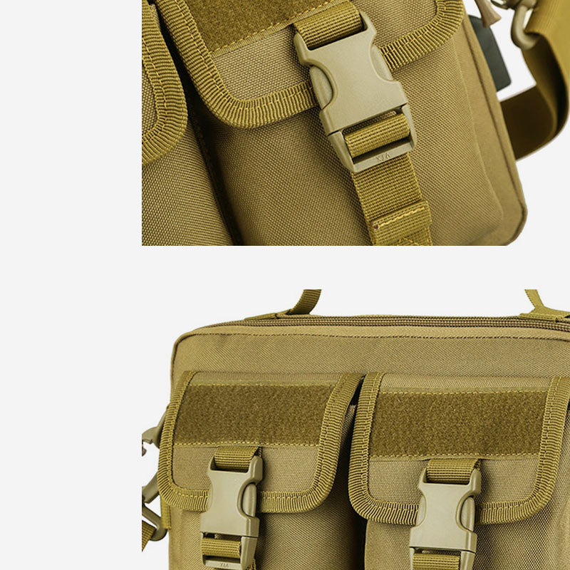 USB Charging Waterproof Large-Capacity Outdoor Messenger Bag – Nylon Crossbody Bag for Sports & Daily Use