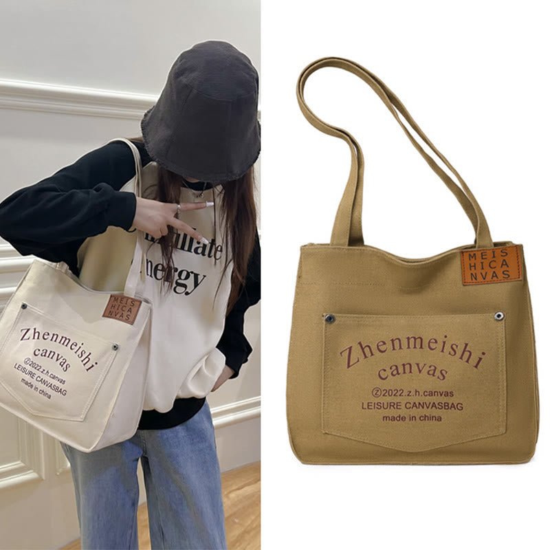 Tote Bag for Women - Minimalist Printing Daily Commuter Shoulder Bag - VOTVO
