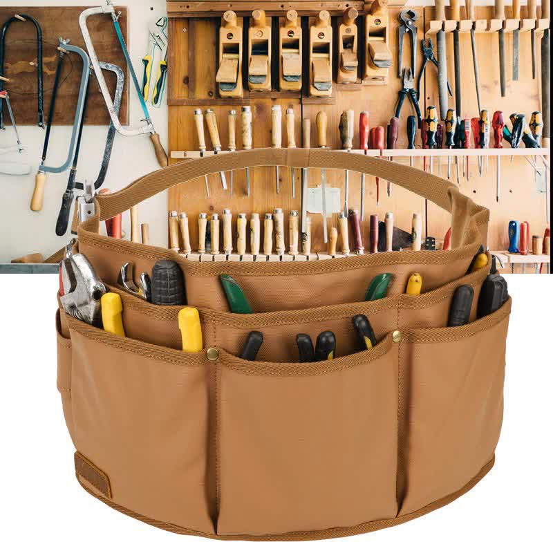 Multi - Slot Tool Belt Pouch – Waterproof Canvas Waist Bag for Tool Organization - VOTVO