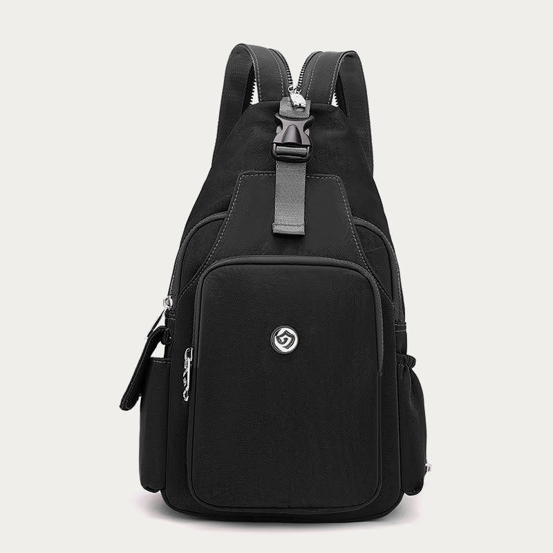 Multifunctional Sling Backpack for Women – Waterproof Nylon Crossbody Bag with Adjustable Strap for Daily Use - VOTVO
