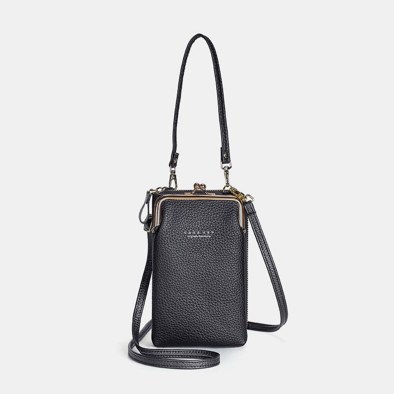 Multifunctional Kiss - Lock Crossbody Phone Bag - VOTVO