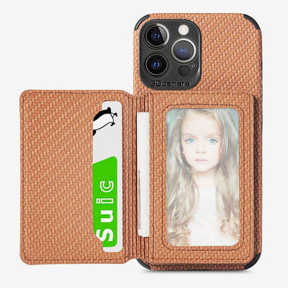 RFID Blocking Phone Case Wallet with Card Holder Kickstand for iPhone - VOTVO