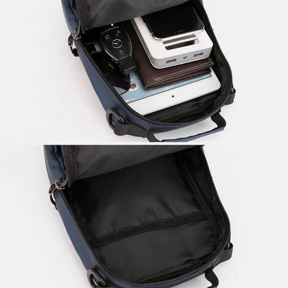 Pratica borsa a tracolla da uomo – Borsa da viaggio impermeabile