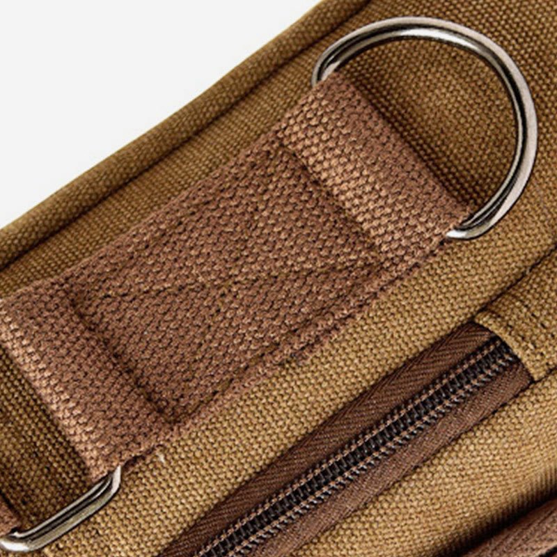 Retro Canvas Messenger Bag for Men – Crossbody Shoulder Bag for Business & Travel - VOTVO