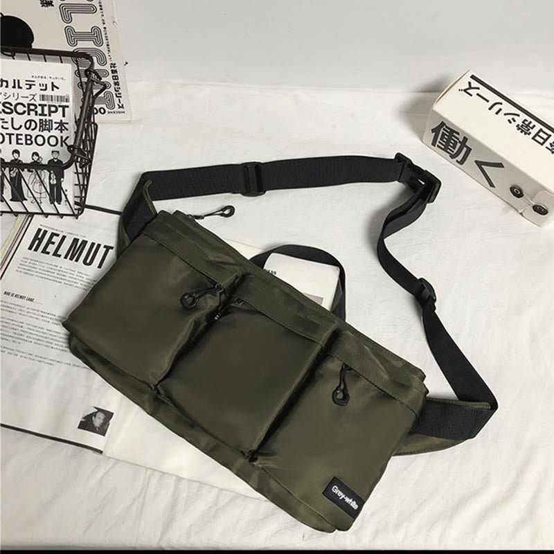 Men’s Sports Waist Bag – Large Capacity Leisure Crossbody Bag - VOTVO