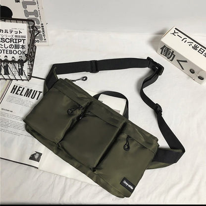 Men’s Sports Waist Bag – Large Capacity Leisure Crossbody Bag - VOTVO