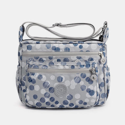 Large Capacity Waterproof Floral Crossbody Bag for Women – Stylish Shoulder Bag with Multiple Pockets - VOTVO