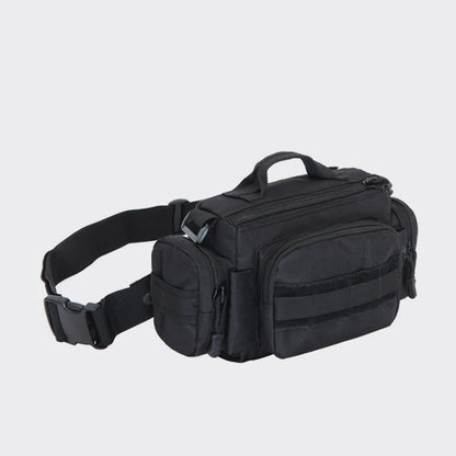 Multi-Purpose Outdoor Waist Bag for Men – Large Crossbody Shoulder Bag for Riding and Daily Use