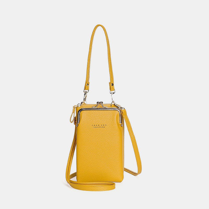 Multifunctional Kiss - Lock Crossbody Phone Bag - VOTVO
