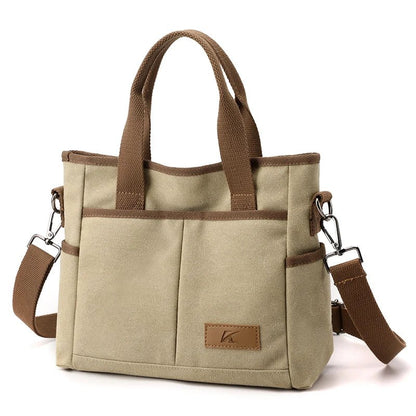 Women’s Canvas Shoulder Bags Large Capacity Handbags - VOTVO