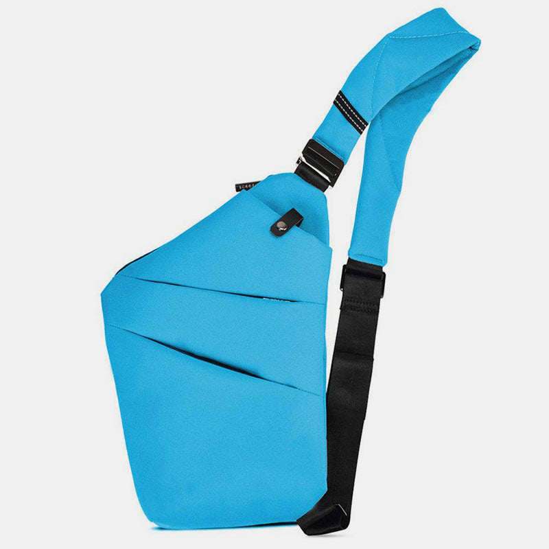 Anti-theft Waterproof Sling Bag for Men - Stylish Crossbody Chest Bag