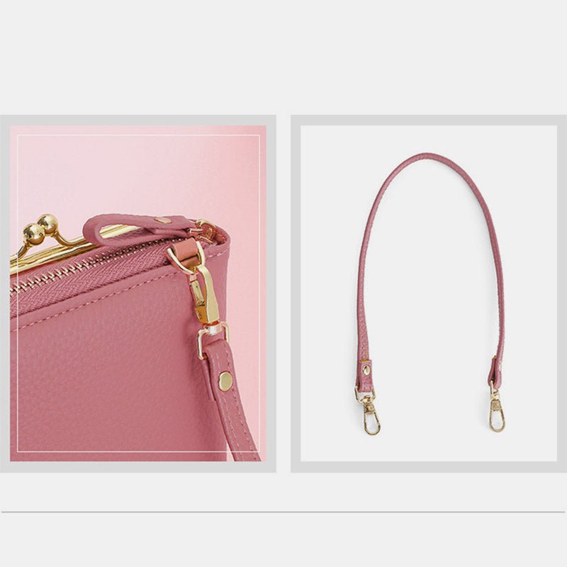 Multifunctional Kiss - Lock Crossbody Phone Bag - VOTVO
